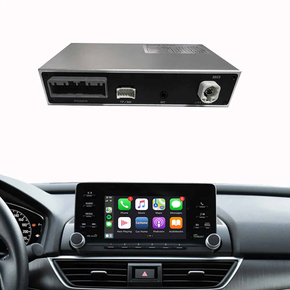 Wireless Apple Carplay untuk HONDA CIVIC 2016 Android Auto Multimedia mobil bermain kotak AI Video belakang kamera Radio Carplay