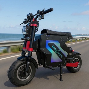 Patinete Eléctrico Geofought M5 con Doble Motor, Batería Extraíble de 30-60AH, 52V 60V 72V, Arranque NFC, Freno de Disco, Scooter Eléctrico para Adultos - Product Image 2