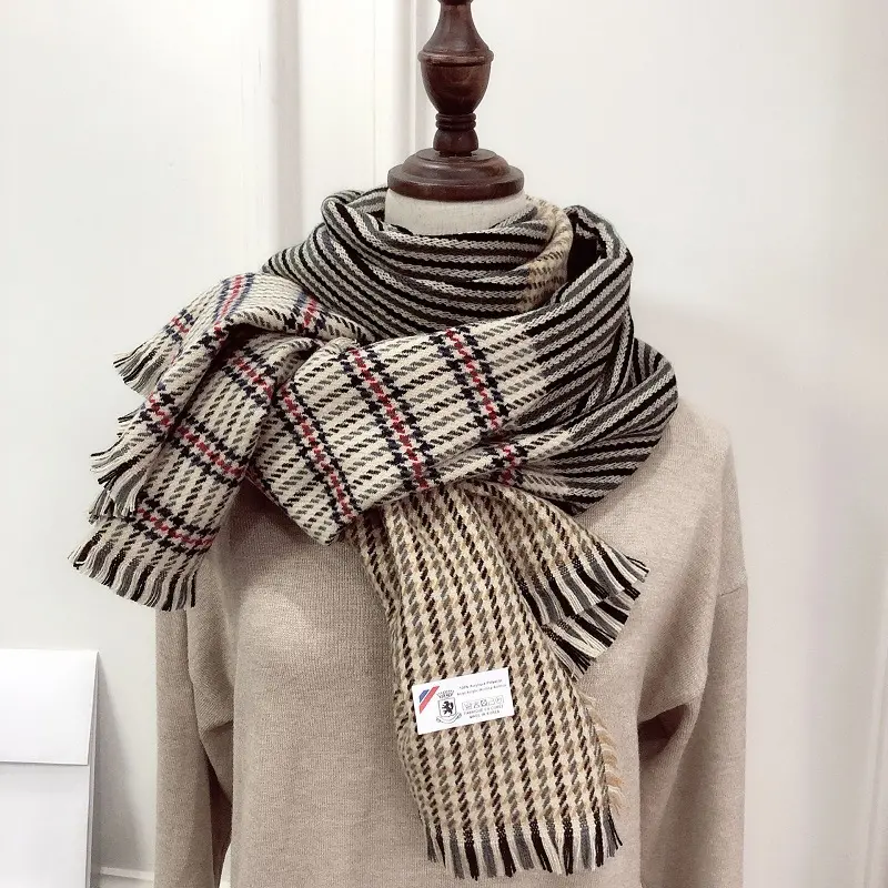 Good Quality Wholesale Hot Sale Cashmere Scarf Women Autumn Winter Shawls Double-sided Warm Scarf