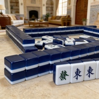 Tuiles de Mahjong en écaille de tortue en gros d'usine, tuiles de Mahjong uniques pour un usage domestique, produits de sport d'intérieur