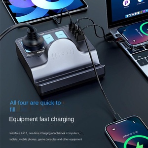 Chargeur Intelligent Multifonction Universel 72W Multiport USB C Rapide Sans Fil pour Commutateur PC Téléphone TV-110V/240V - Product Image 2