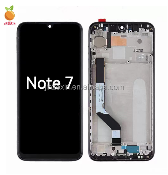100% Test for Xiaomi Redmi Note 7 Lcd Display Touch Screen Digitizer Replacement for Xiaomi Redmi Note 7pro Lcd with Frame