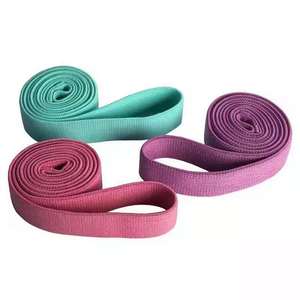 Bande de résistance en tissu, bande élastique de yoga, bande de traction de fitness, ouvre-épaules, embellisseur de dos, cercle de hanche, entraînement de force - Product Image 1