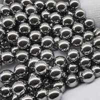 Billes en acier solides de roulement de normes de la norme ANSI Offre Spéciale 1.5mm 6mm 10mm tailles la catégorie 316L a soudé des boules d'acier inoxydable de finition de surface de BA