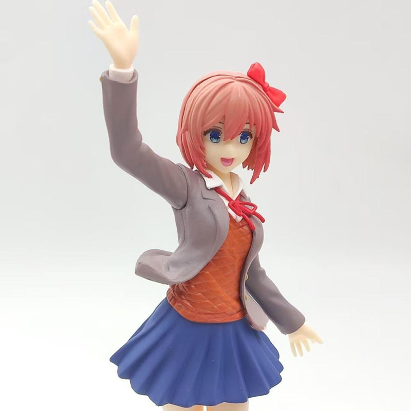 18cm Doki Doki Literature Club Monika Sayori Figure - PVC Anime Toy for Collection & Decoration, Unisex, Ages 14+ 18cm Doki Doki Literature Club Monika Sayori Figure - PVC Anime Toy for Collection & Decoration, Unisex, Ages 14+