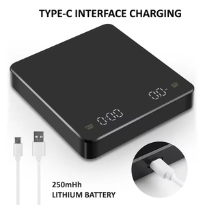 Hot Bán Nhà Bếp Thực Phẩm Quy Mô Nhỏ Màu Đen Cà Phê Quy Mô Với Hẹn Giờ Kỹ Thuật Số Điện Tử Nhỏ Giọt Cà Phê Quy Mô - Product Image 2