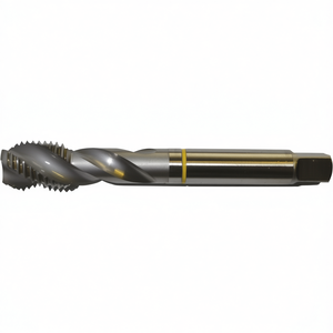 Macho de roscar estándar TA1461 de 40 grados sin recubrimiento para orificios ciegos, tolerancia 6H, machos y terrajas - Product Image 2