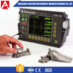 Dijital taşınabilir ultrasonik kusur dedektörü Krautkramer USN60/60 L eddy akımı kusur dedektörü - Product Image 4