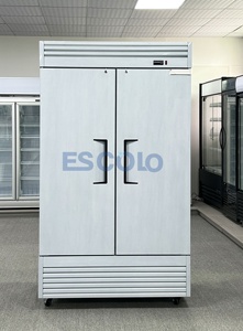 Hai cửa Tủ đông thương mại thép không gỉ tủ lạnh tủ đông thiết bị làm lạnh cho nhà bếp Thương mại sử dụng - Product Image 4