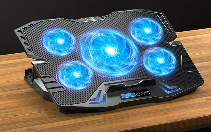 Edición táctil azul negro