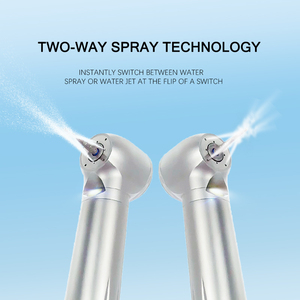 Turbina de cerámica con botón pulsador, luz LED, pieza de mano de turbina Dental, Metal de alta velocidad, pieza de mano, pieza de mano - Product Image 2