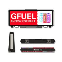 Señal de techo de coche Led programable, publicidad de doble cara, pantalla impermeable P5, pantalla Led superior de Taxi al aire libre para construcción