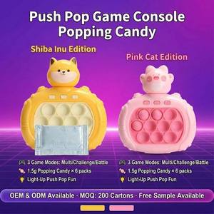 Console de jeu électronique portable Push Pop Candy Toys, jouet anti-stress à bulles pour enfants, cadeau pour soulager le stress - Product Image 4
