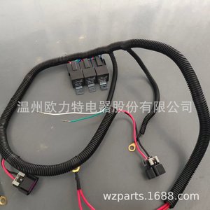สายรัดสายไฟ12V ทำจากพีวีซีควบคุมด้วยพัดลมคู่7L5533A226T ยานยนต์ - Product Image 5