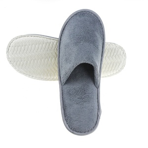 Chaussons d'hôtel jetables en coton antidérapants et anti-chute pour l'hiver, confortables pour les voyages, personnalisables, doux, accessoires hôteliers - Product Image 3
