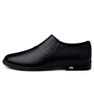 Chaussures habillées de luxe en cuir souple de haute qualité, à lacets, bout carré, respirantes, antidérapantes et légères pour hommes, tailles 37-45 - Product Image 2
