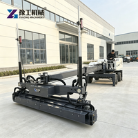 Équipement de nivellement laser automatique pour béton avec une précision de 3 mm pour les sols d'entrepôts industriels