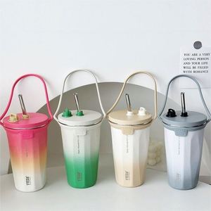 500Ml Hot Water Office <b>Double</b> <b>Wall</b> Stainless Steel Coffee Mug Tumbler With Logo Lids - Product Image 3