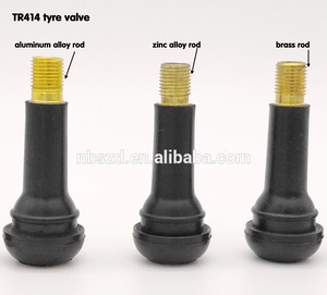Pièces automobiles, fourniture d'usine, tige de valve en aluminium TR414, pneu de voiture tubeless TR414 - Product Image 4