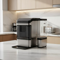 Machine à glaçons en granulés mous et croustillants, auto-nettoyante, certifiée ELT CETL, pour eau du robinet