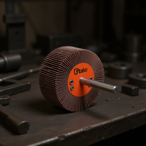 Disco Abrasivo de Corindón para Pulir Metal, 30x15 mm, Eje de 6 mm - Product Image 3