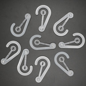 ตะขอแขวนพลาสติกใสสำหรับจัดแสดงของในซูเปอร์มาร์เก็ตตะขอแขวนถุงเท้าตะขอเกี่ยวขนาดเล็ก2024 - Product Image 6