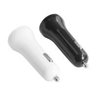 Chargeur de téléphone à charge rapide USB 2 ports 5V4.8A 24W adaptateur de chargeur de voiture double USB pour véhicule 12V 24V Iphone Samusung