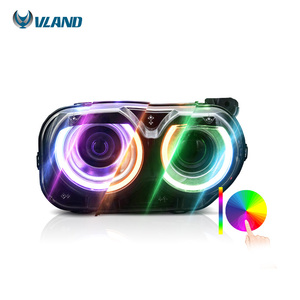 Vland ไฟหน้า LED สี RGB DRL สำหรับดอดจ์ชาเลนเจอร์2015 2016 2017 2018 <span class=keywords><strong>2019</strong></span> 2020 2021 2022 2024 2023 - Product Image 1