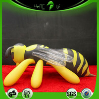 Jouet gonflable personnalisé en forme d'abeille, personnage d'abeille réaliste gonflable pour collection