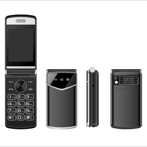 Teléfono Móvil Flip Personalizado de Lujo y Alta Calidad, Económico, con Teclado Grande, Botón SOS, para Personas Mayores, Red GSM 2G - Product Image 1