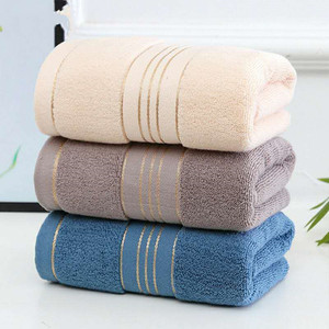Wholesale Best Quality Super Dry Cotton Towel Thickened Water Absorption 35*75cm Solid Color Technique for Hotel Home Towel - Product Image 1