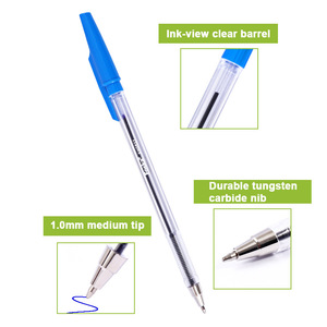 <span class=keywords><strong>Penna</strong></span> <span class=keywords><strong>a</strong></span> <span class=keywords><strong>Sfera</strong></span> FOSKA Blu per Affari, Personalizzabile, di Lusso, Alta Qualità, in Plastica, con <span class=keywords><strong>Punta</strong></span> <span class=keywords><strong>Fine</strong></span> da 1mm - Product Image 3