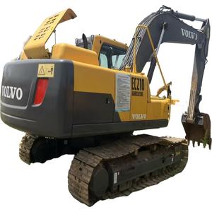 เครื่องขุด EC210วอลโว่มือสองพร้อมกระบอกสูบแขนยาวรับประกัน1ปีสำหรับเครื่องยนต์มอเตอร์เกียร์ - Product Image 1