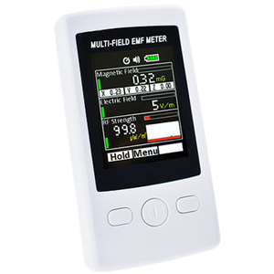 Medidor de Campo Electromagnético Digital EMF RF, Medidor de Intensidad de Campo Electromagnético de 50MHz a 3.5GHz con Indicador de Advertencia, Medidor Gauss - Product Image 5