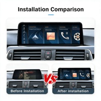 Radio para Auto con Android 14 para BMW F30/F31/F32/F36 NBT 2013-2019, Pantalla de 10.25 Pulgadas, GPS/CarPlay Integrado, Audio de Alta Resolución, Transmisor FM