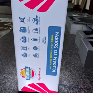 Caja <span class=keywords><strong>de</strong></span> luz publicitaria Tienda al aire libre personalizada Señalización LED Caja <span class=keywords><strong>de</strong></span> luz 3D Letra LED Letrero comercial - Product Image 3