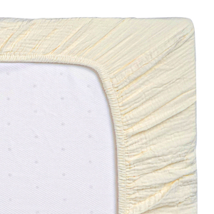 100% Cotton Muslin Tùy Chỉnh Bé Crib Tấm Sơ Sinh Bé Bộ Đồ Giường Tấm Được Trang Bị Crib Tấm Với Oeko Và Gots Giấy Chứng Nhận - Product Image 6