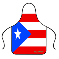Tablier avec drapeau de Saint-Martin pour hommes et femmes, idéal pour la cuisine à la maison, la restauration, les chefs, la grillade, le bistro, la pâtisserie et le barbecue