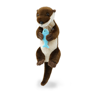 売れ筋かわいい祈るカワウソ人形新しいスタイルの工場卸売立っているカワウソぬいぐるみ - Product Image 5