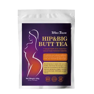 wholesale Private label Hip big Butt tea Enhancement Buttock Rich Tough Tea Tightening Full Supplement Herbal Hip Tea