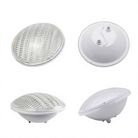 Lampe LED RGB en fibre de verre pour piscine, 178 mm, 8 W, boîtier PC, étanche IP68, télécommande, pour piscine enterrée (OEM/ODM)