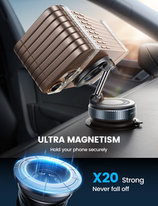 ที่ยึดโทรศัพท์ในรถยนต์ Lamicall STCD10 แบบติดกระจกหน้ารถ ล้างทำความสะอาดได้ พร้อมจุกดูดสุญญากาศ ที่หนีบยึดแน่น ปลดล็อคได้ด้วยปุ่มเดียว - Product Image 5