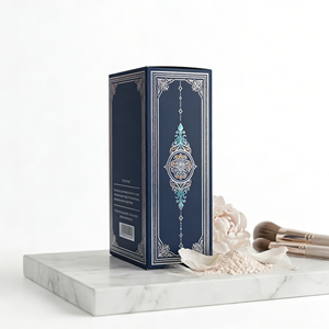 Carton pliable cosmétique personnalisé avec finition argentée et de qualité supérieure - Product Image 5