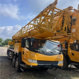 XCT80L6-1 mesin Diesel kapasitas angkat 80 Ton cat asli mesin derek bertenaga Motor derek hidrolik mesin pengangkat bekas - Product Image 1