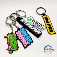 Porte-clés personnalisé en PVC avec logo, anneau porte-clés en caoutchouc souple, mousqueton, cadeau promotionnel, souvenir, cadeaux de fête, fabricant en gros