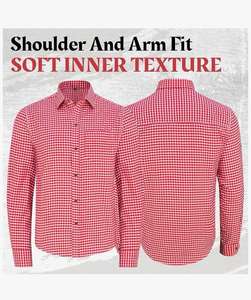 Camisa Bávara para Hombre para el Oktoberfest - Jersey Tradicional Alemán con Cuello de Cordones - Mezcla de Algodón Suave y Transpirable - Product Image 3