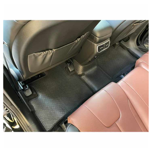 Alfombrillas de coche de lujo de PVC Mini Series Borde de encuadernación Accesorios de coche Tamaño de ajuste personalizado Juego completo para vehículos de 3 filas Forro de carga - Product Image 2