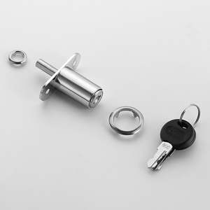 105 Anti-Lock Modern Zinc Alloy Furniture Lock for Hotel and Bathroom Use Durable & Easy Installation - Product Image 1