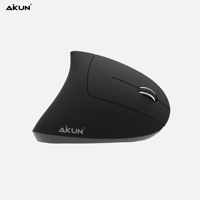 Souris verticale sans fil OEM MX838-2.4G avec récepteur USB, câble Type-C, batterie rechargeable, rétroéclairage RGB, 800-1200-1600 DPI, ergonomique