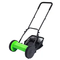 Hand Push Lawn Mover 16 ''Zoll No Power Factory Gartengeräte 2 Räder Mini Reel Rasenmäher Hersteller mit Klinge